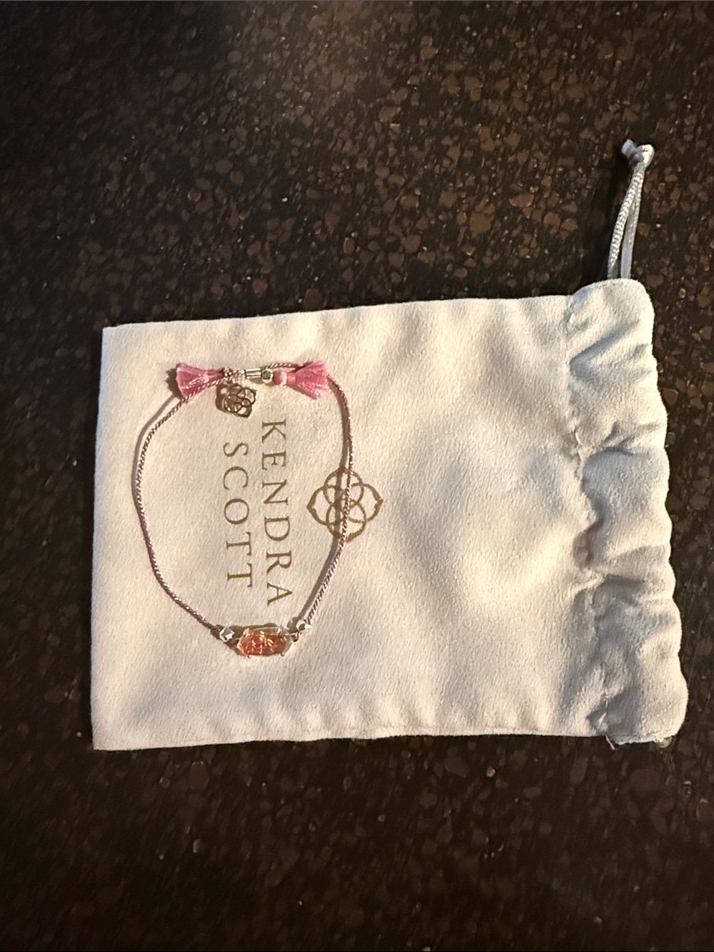 Kendra Scott breast cancer awareness bracelet